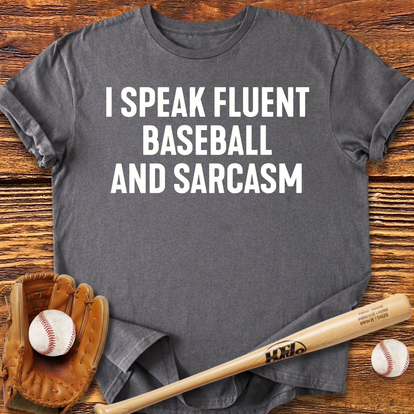 Fluent Baseball T-shirt - HomeRun PrintsT-Shirt