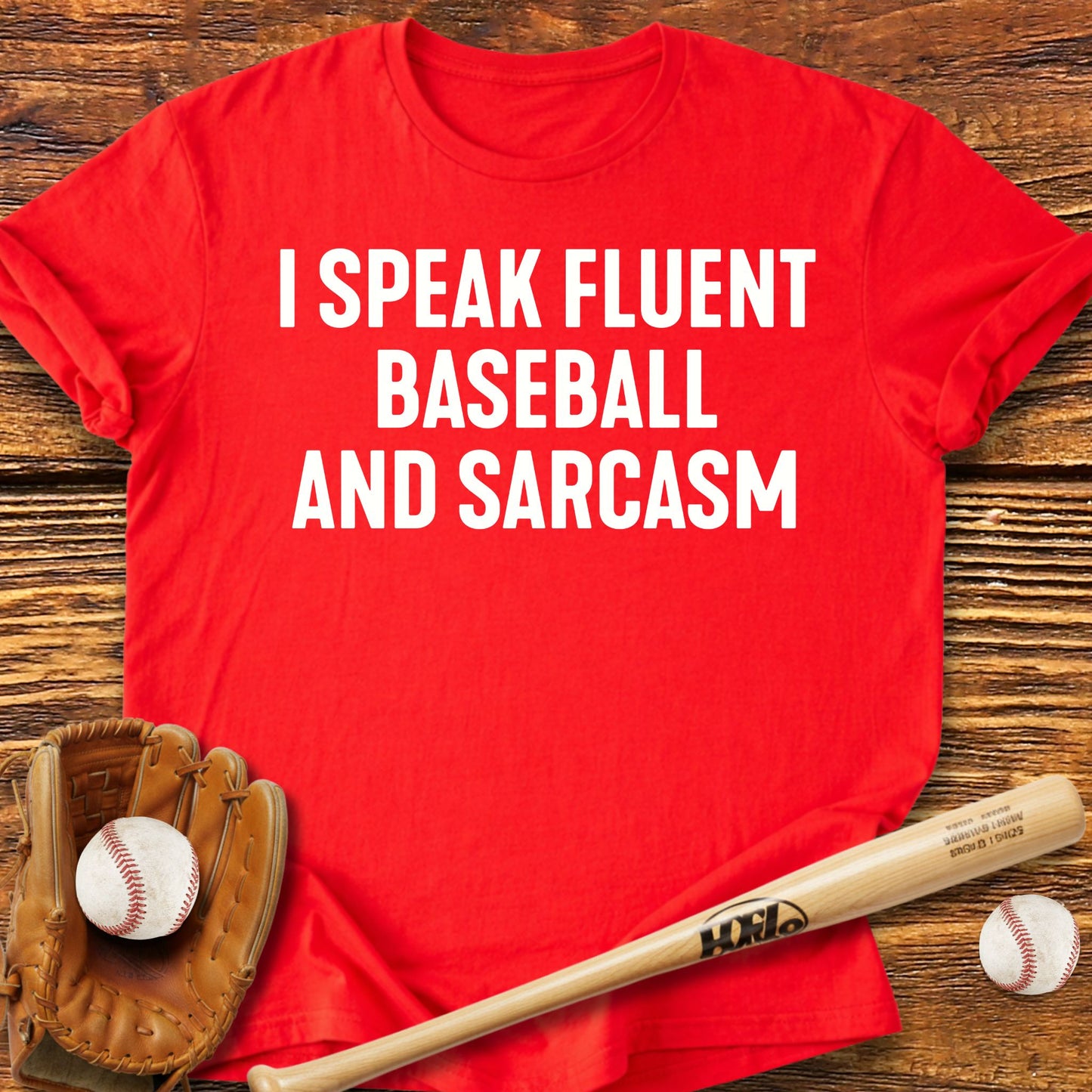 Fluent Baseball T-shirt - HomeRun PrintsT-Shirt