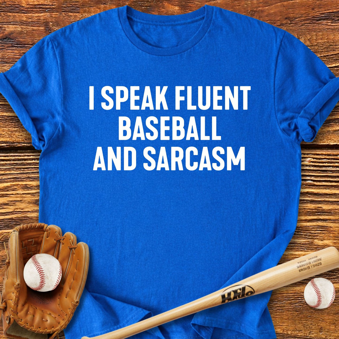 Fluent Baseball T-shirt - HomeRun PrintsT-Shirt