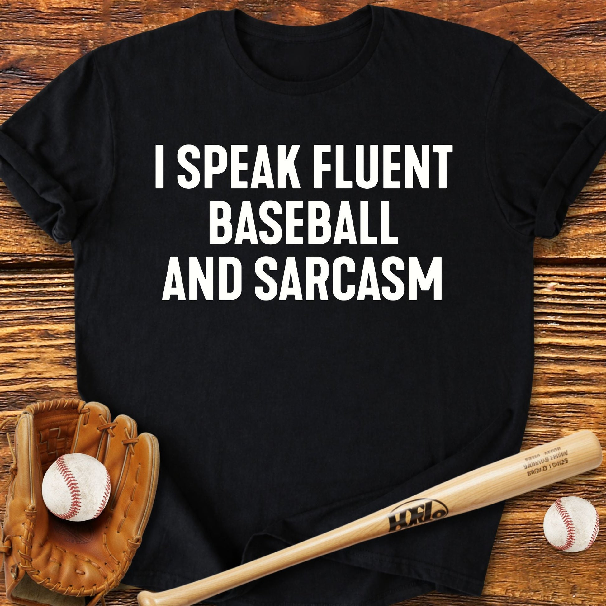 Fluent Baseball T-shirt - HomeRun PrintsT-Shirt