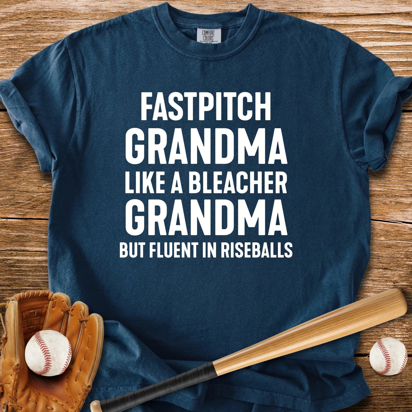 Fluent In Riseballs - HomeRun PrintsComfort Colors