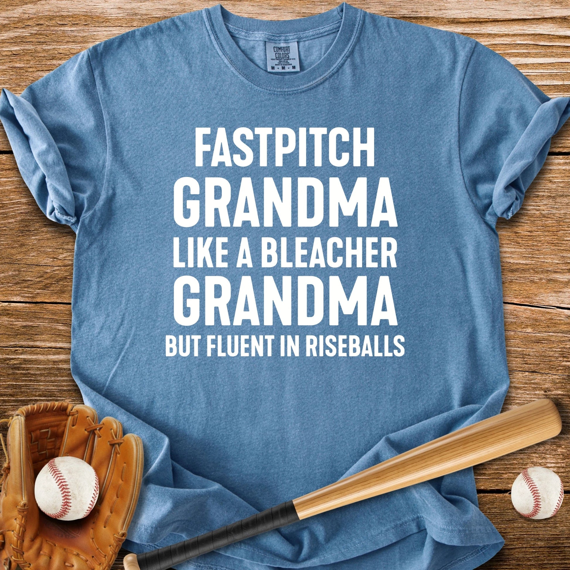 Fluent In Riseballs - HomeRun PrintsComfort Colors