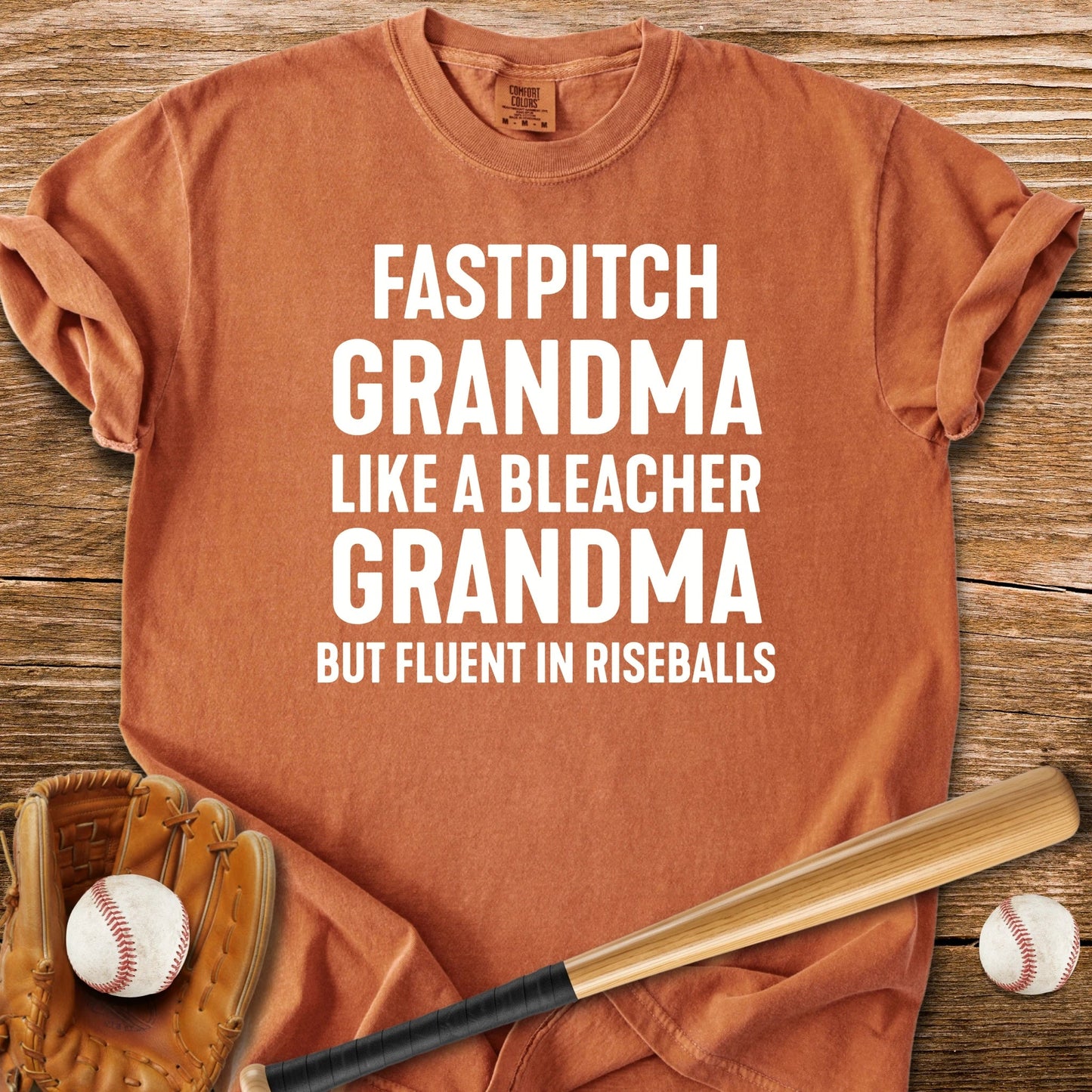 Fluent In Riseballs - HomeRun PrintsComfort Colors