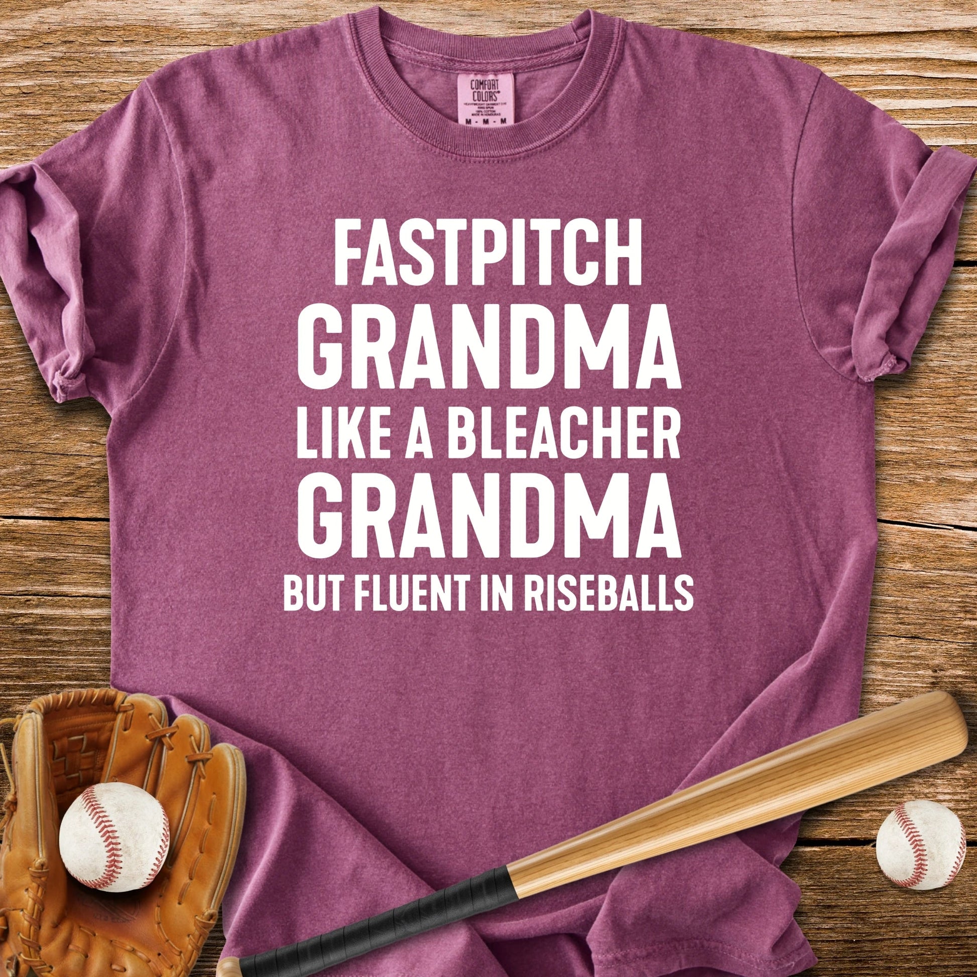 Fluent In Riseballs - HomeRun PrintsComfort Colors