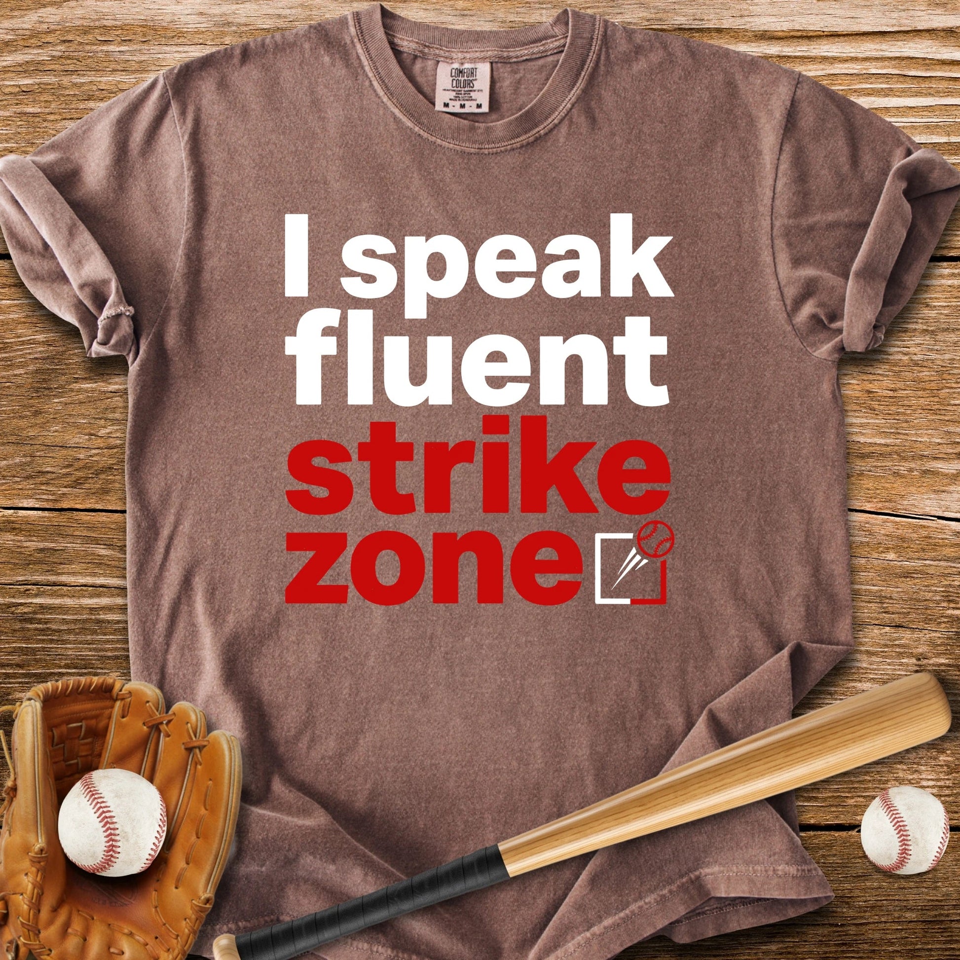 Fluent Strike Zone - HomeRun PrintsComfort Colors