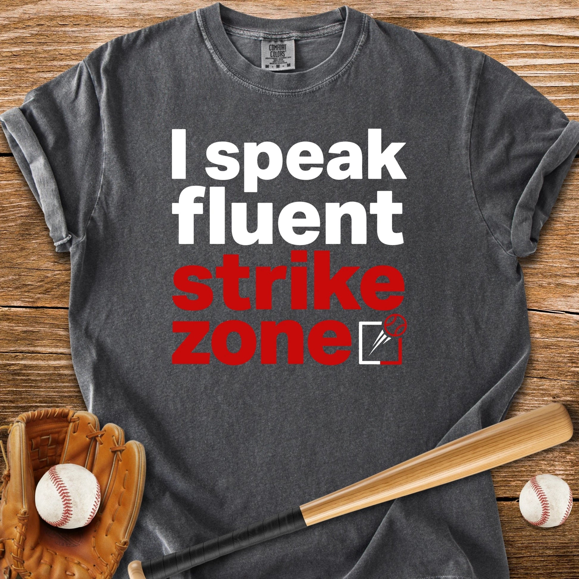 Fluent Strike Zone - HomeRun PrintsComfort Colors