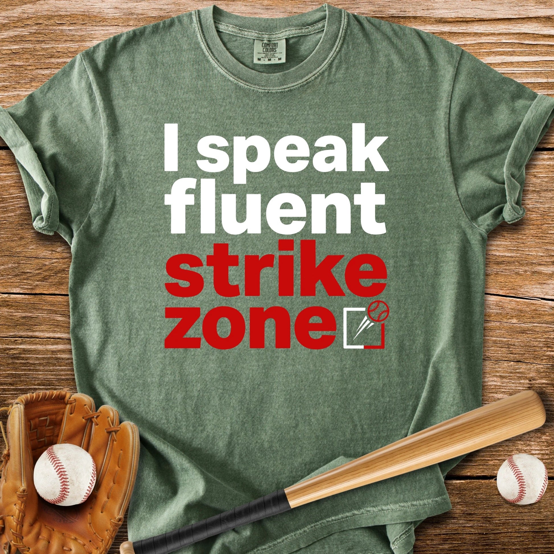 Fluent Strike Zone - HomeRun PrintsComfort Colors
