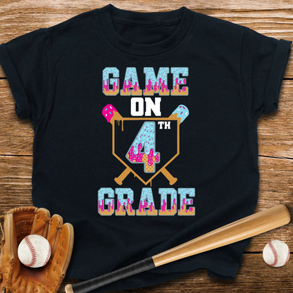 Fourth Grade Game On Youth Tee - HomeRun PrintsKids clothes