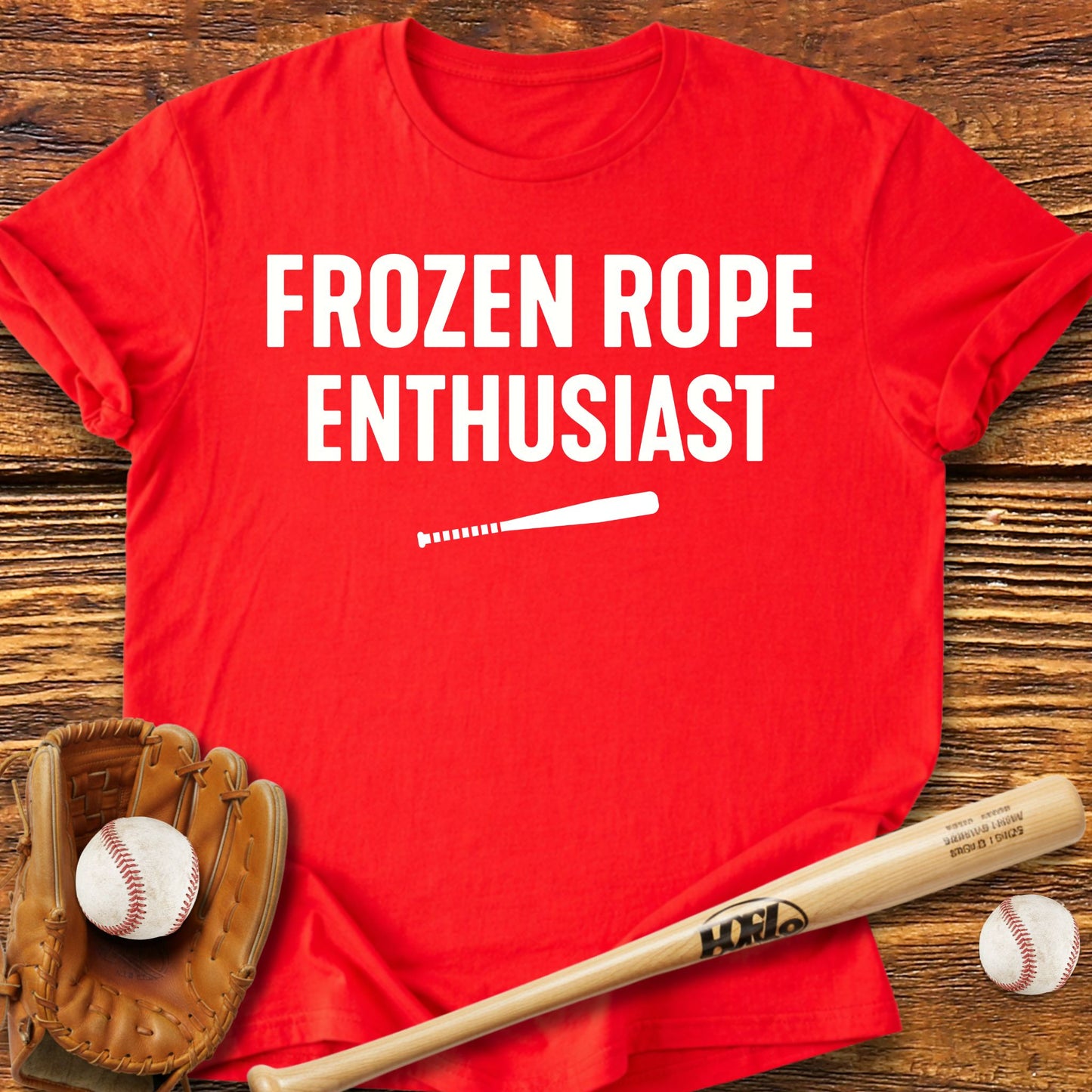 Frozen Rope Enthusiast T-Shirt - HomeRun PrintsT-Shirt