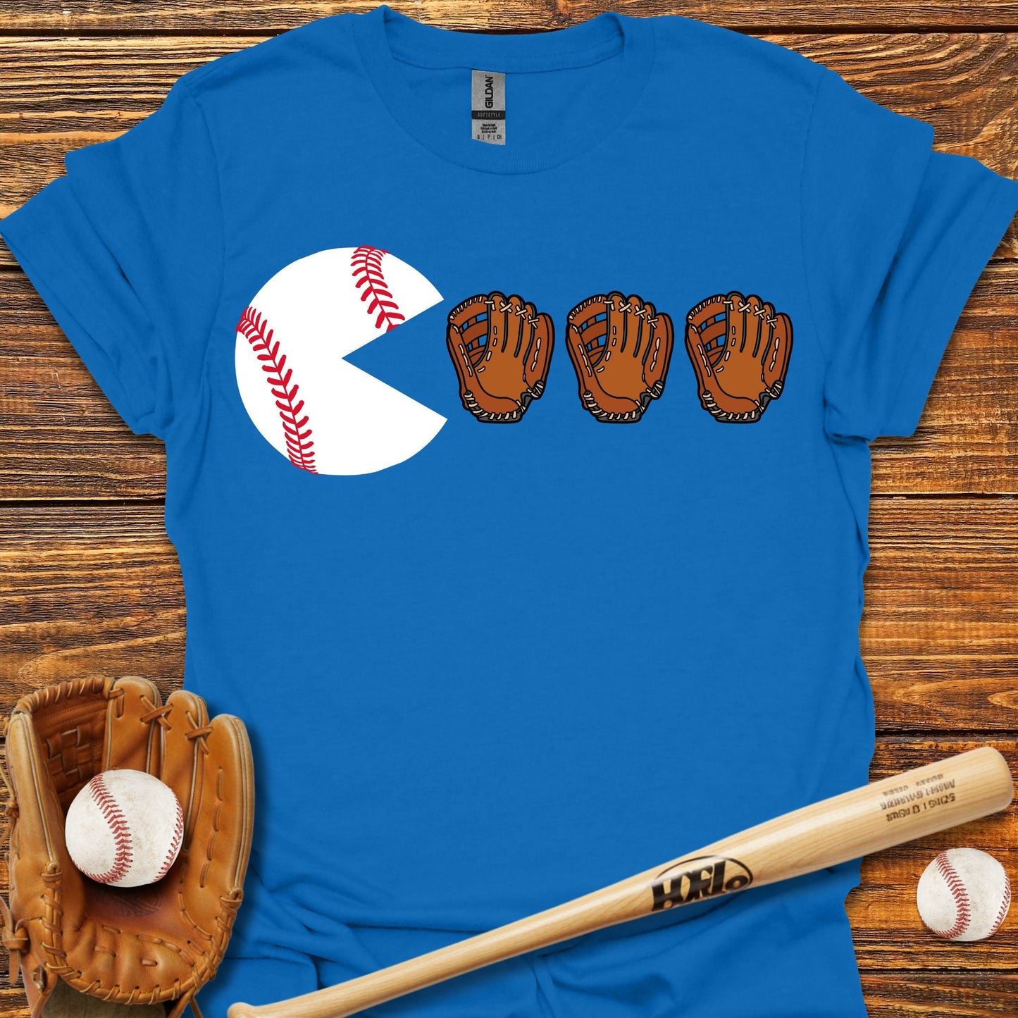 Funny Ball Eating T-Shirt - HomeRun PrintsT-Shirt