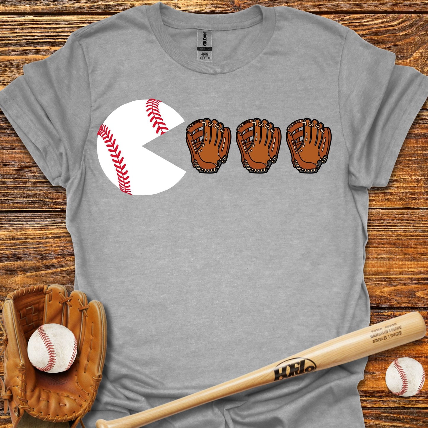 Funny Ball Eating T-Shirt - HomeRun PrintsT-Shirt