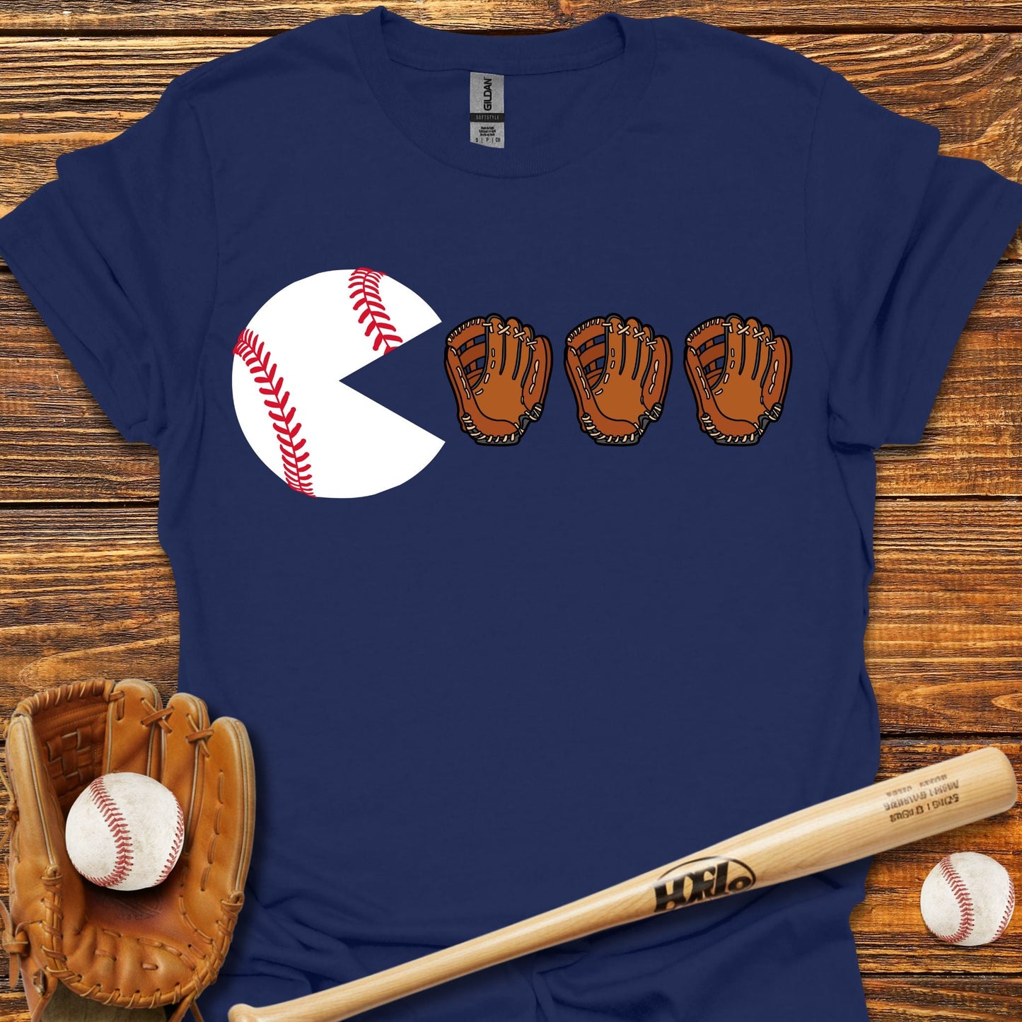 Funny Ball Eating T-Shirt - HomeRun PrintsT-Shirt