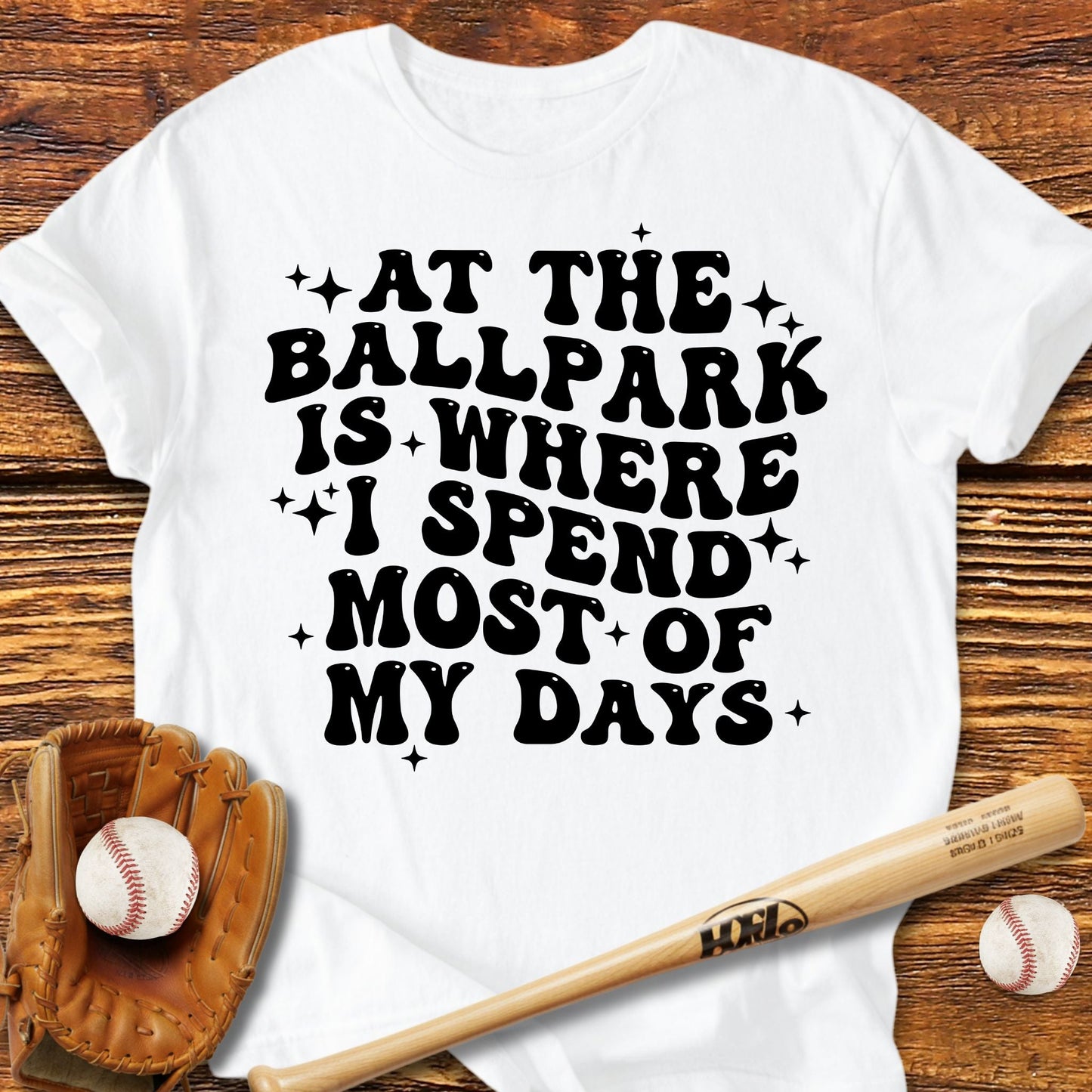 Funny Ballpark T-Shirt - HomeRun PrintsT-Shirt