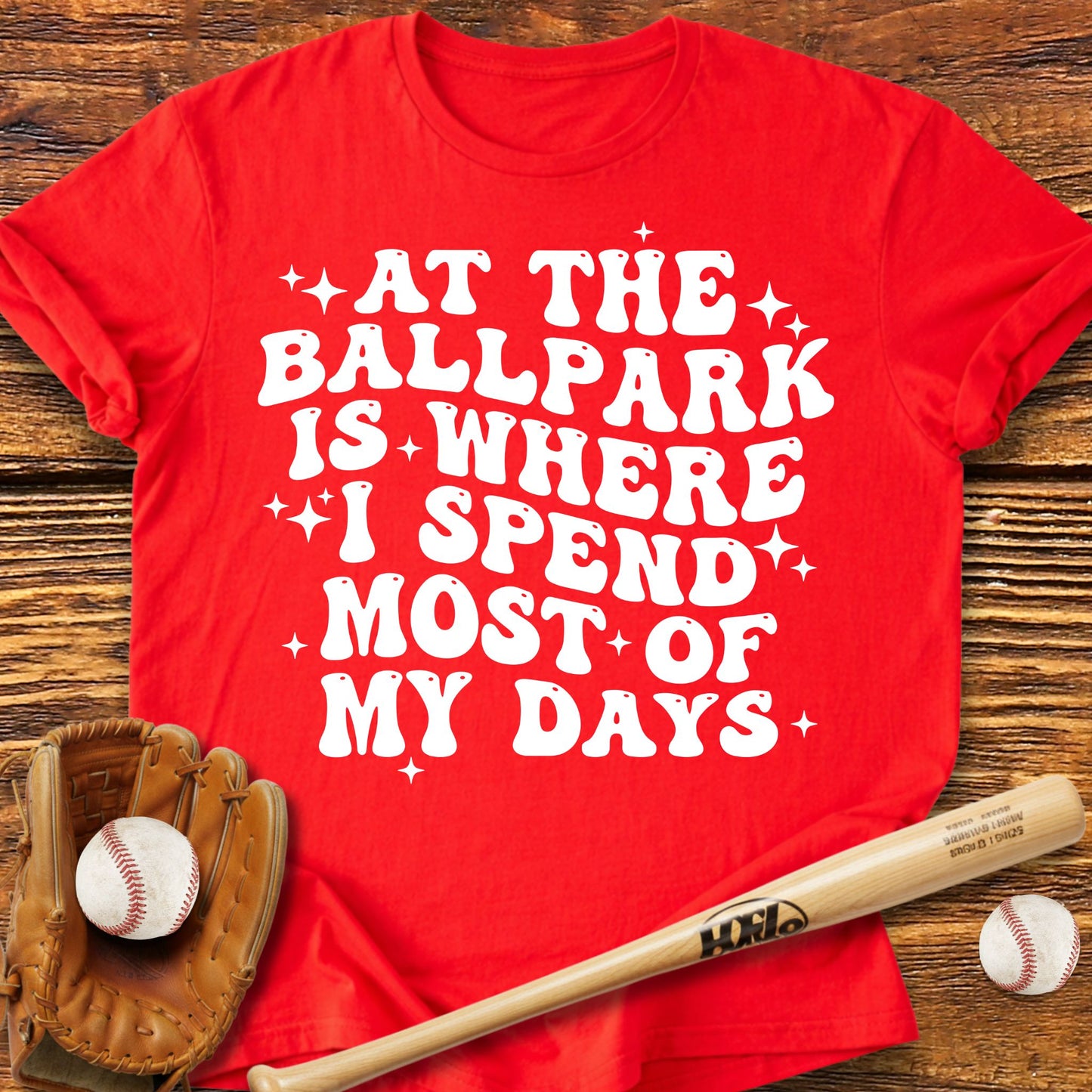 Funny Ballpark T-Shirt - HomeRun PrintsT-Shirt