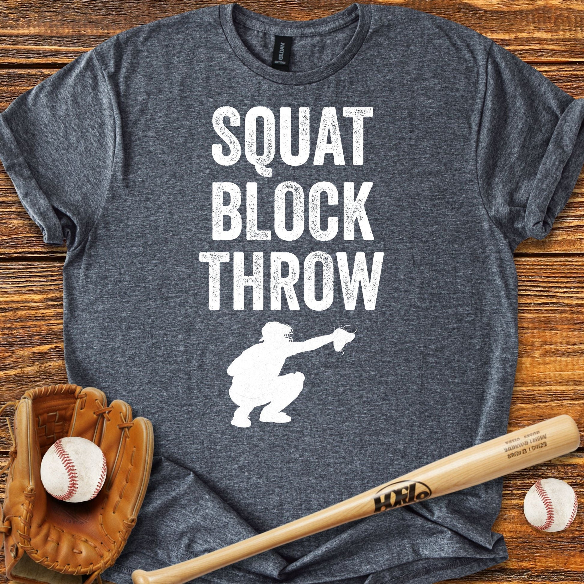 Funny Baseball Catcher T-shirt - HomeRun PrintsT-Shirt