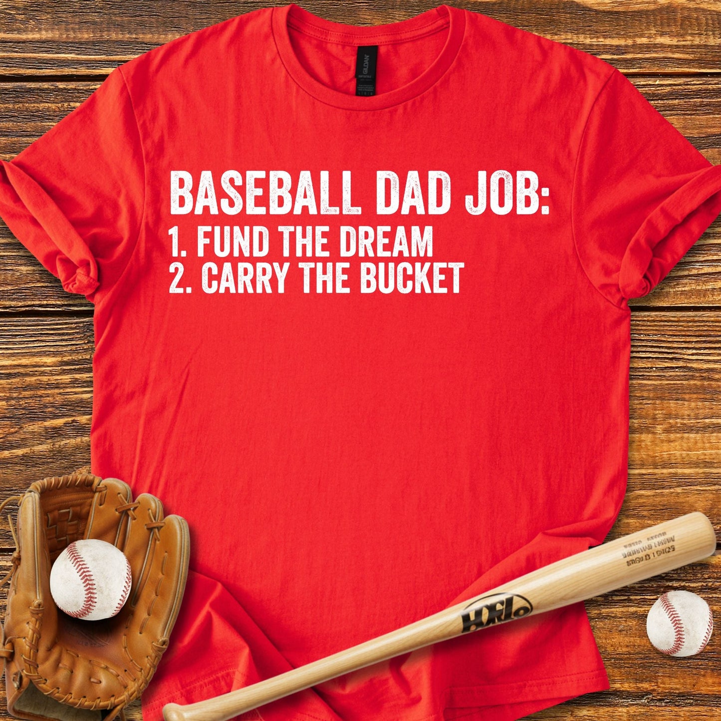 Funny Baseball Dad T-shirt - HomeRun PrintsT-Shirt