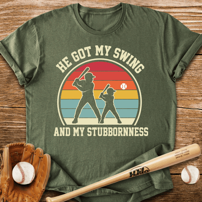 Funny Baseball Dad T-Shirt - HomeRun PrintsT-Shirt