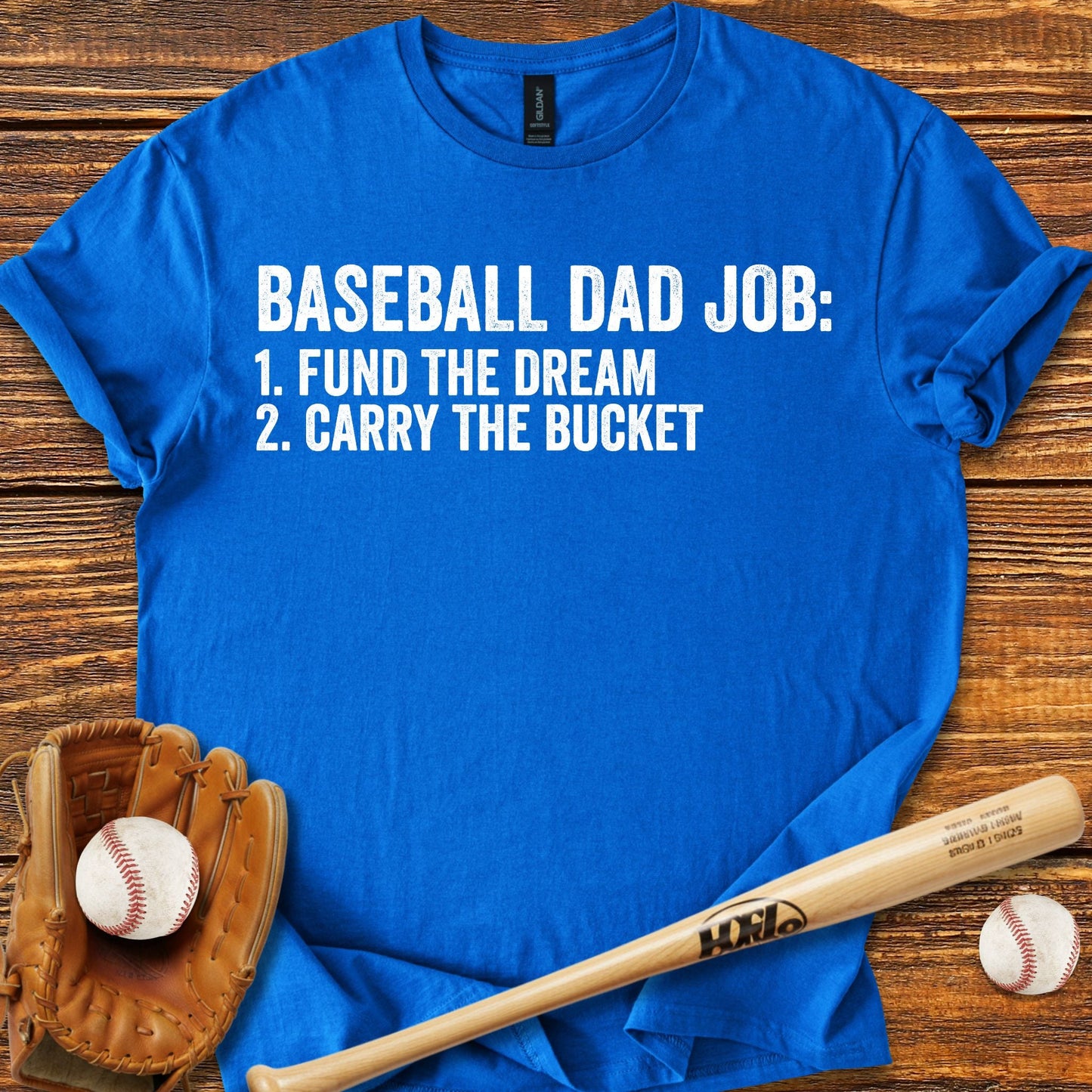 Funny Baseball Dad T-shirt - HomeRun PrintsT-Shirt