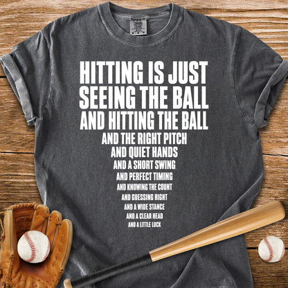 Funny Baseball Hitting - HomeRun PrintsComfort Colors