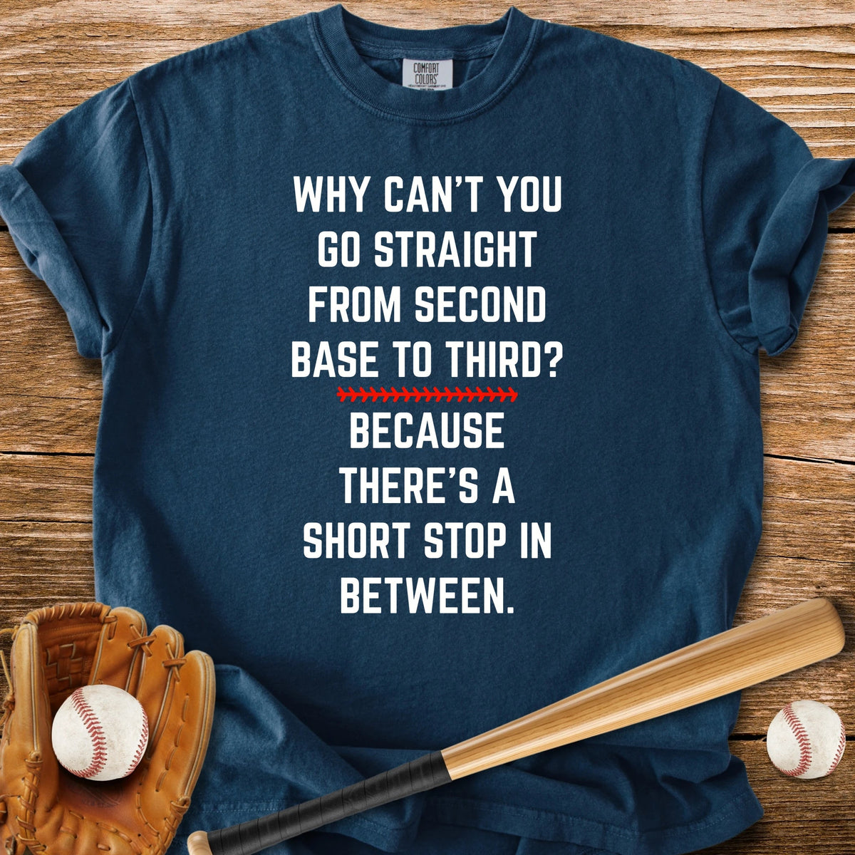 Funny Baseball Joke - HomeRun PrintsComfort Colors