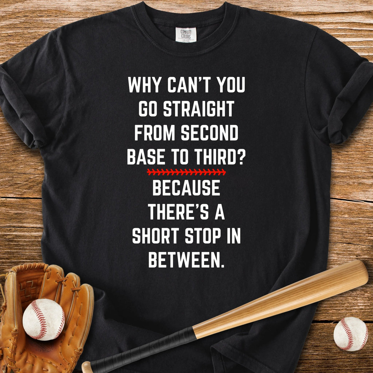 Funny Baseball Joke - HomeRun PrintsComfort Colors