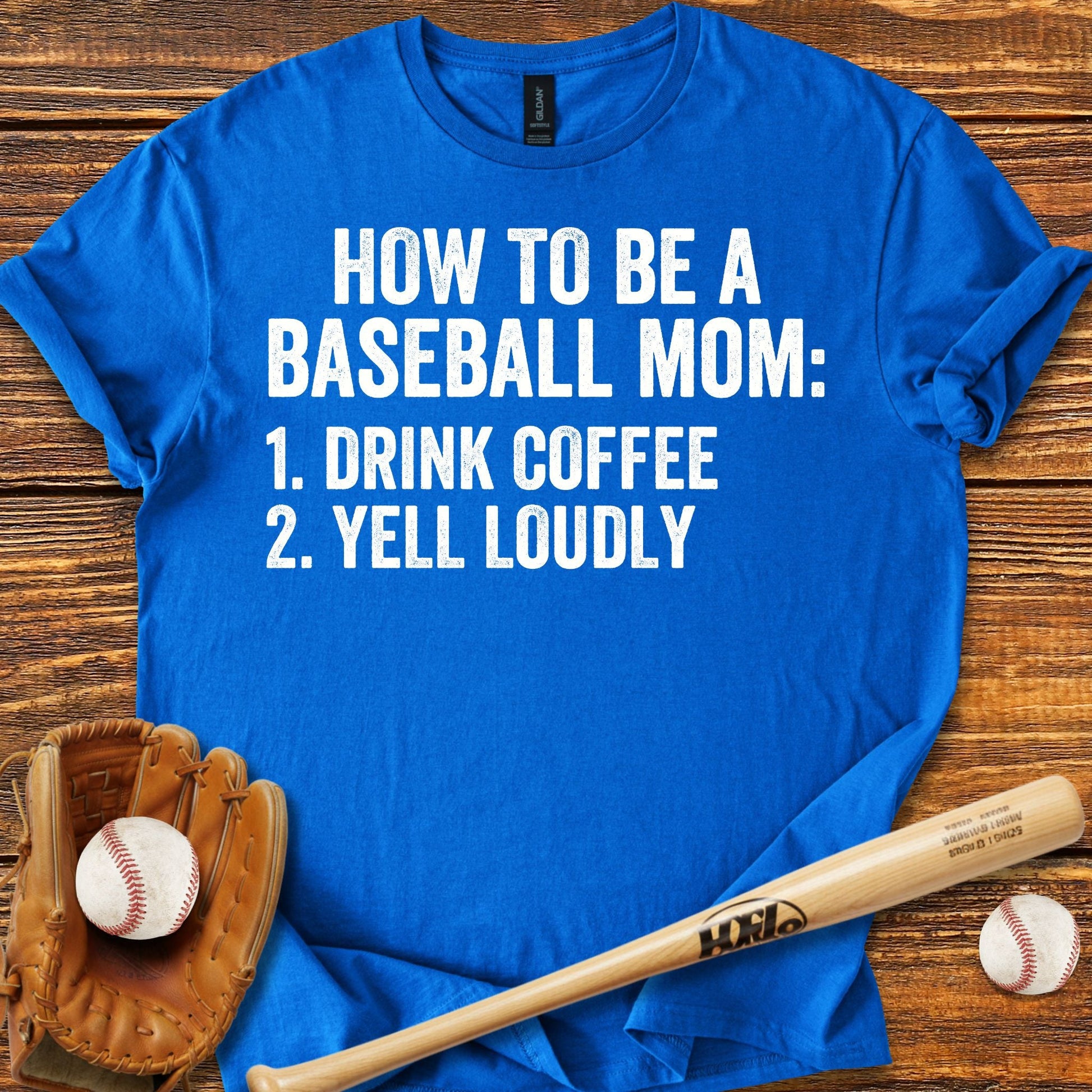 Funny Baseball Mom T-shirt - HomeRun PrintsT-Shirt