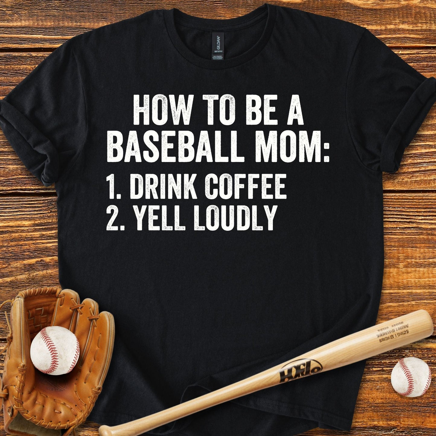 Funny Baseball Mom T-shirt - HomeRun PrintsT-Shirt