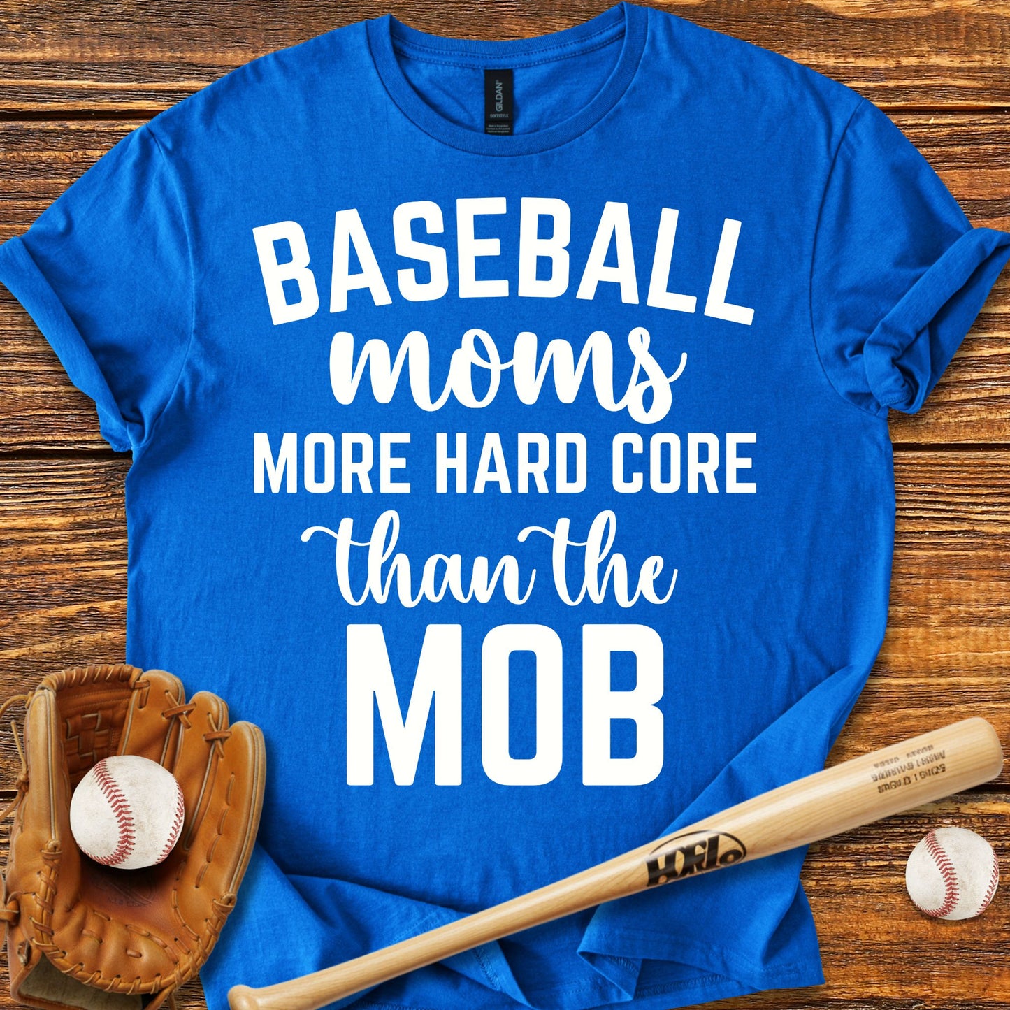 Funny Baseball Mom T-shirt - HomeRun PrintsT-Shirt