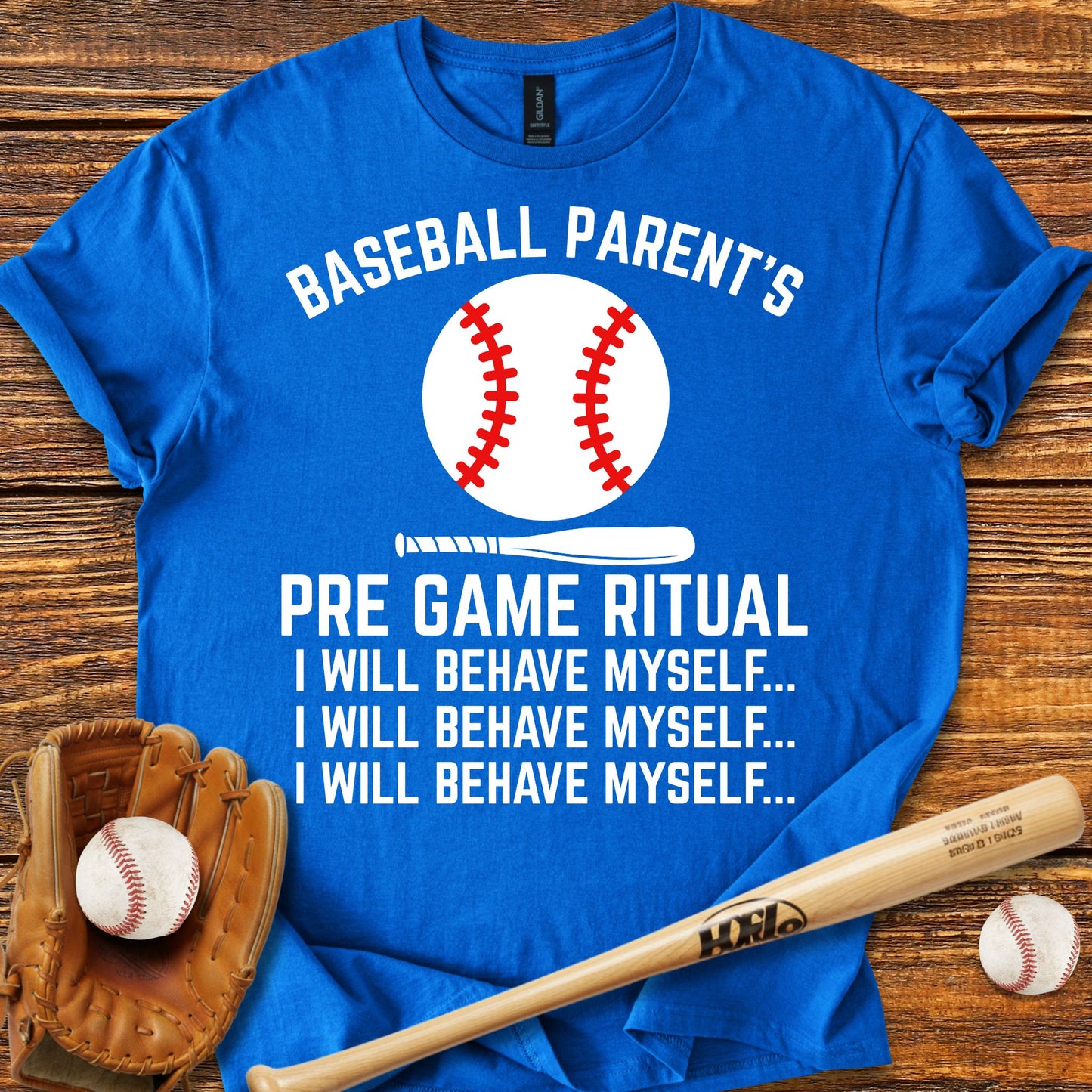 Funny Baseball Parent's T-shirt - HomeRun PrintsT-Shirt