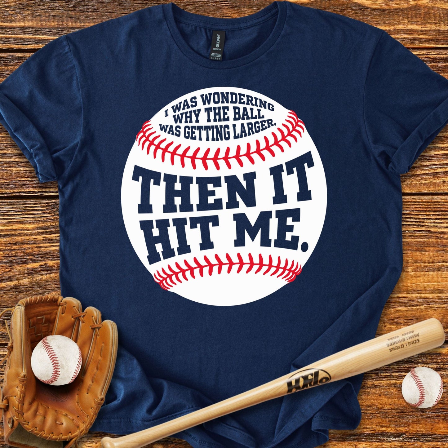 Funny Baseball T-shirt - HomeRun PrintsT-Shirt