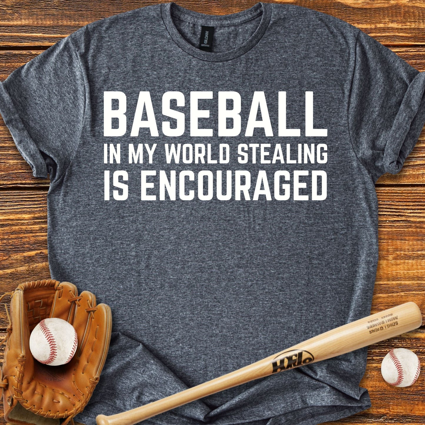 Funny Baseball T-Shirt - HomeRun PrintsT-Shirt