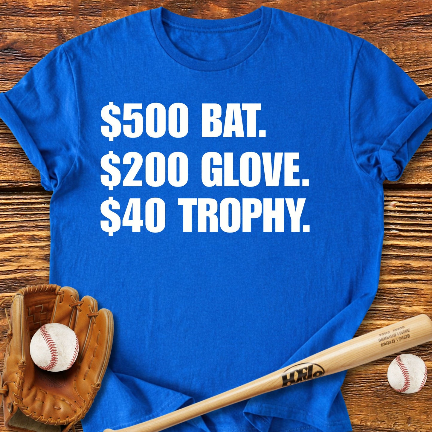 Funny Baseball Trophy T-Shirt - HomeRun PrintsT-Shirt