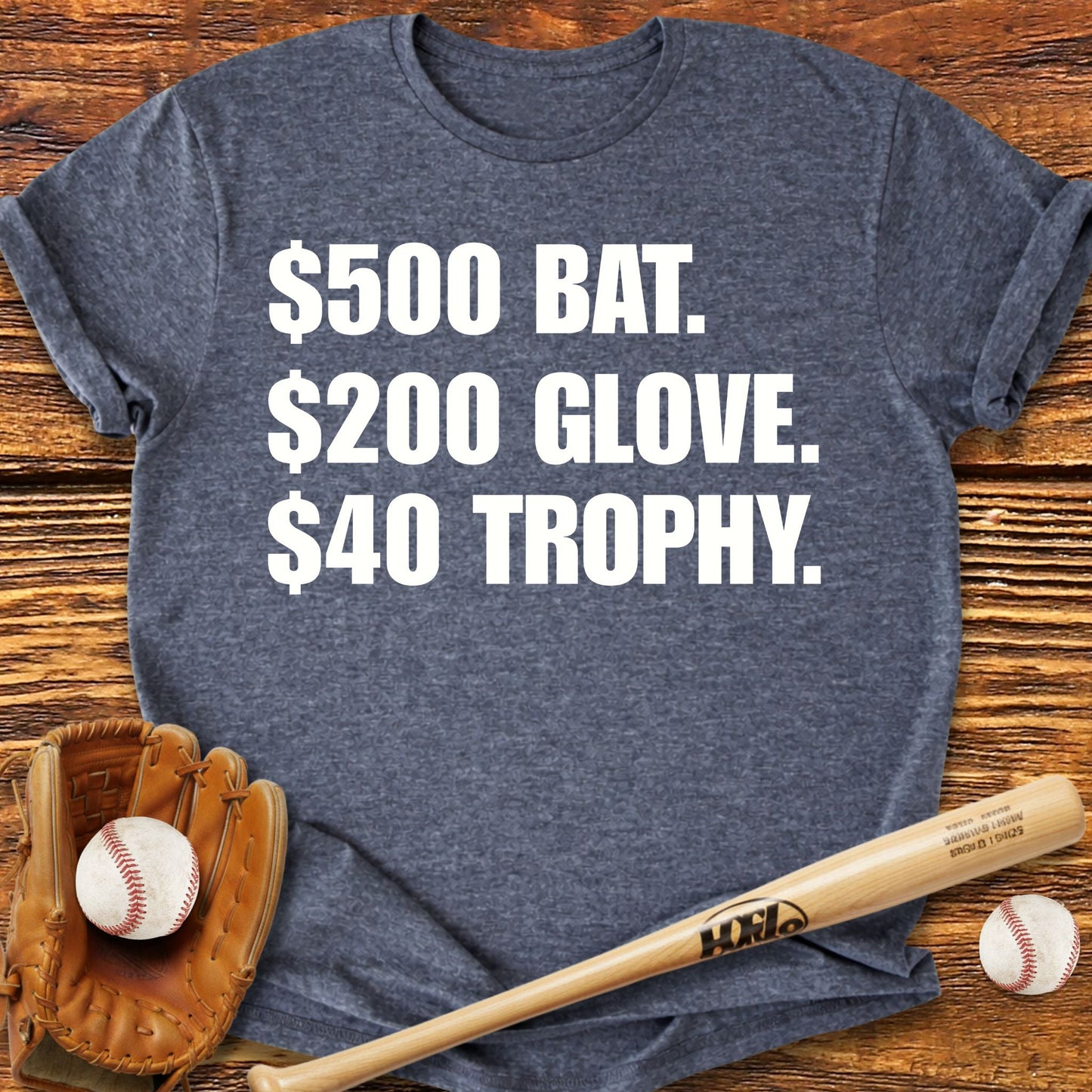Funny Baseball Trophy T-Shirt - HomeRun PrintsT-Shirt
