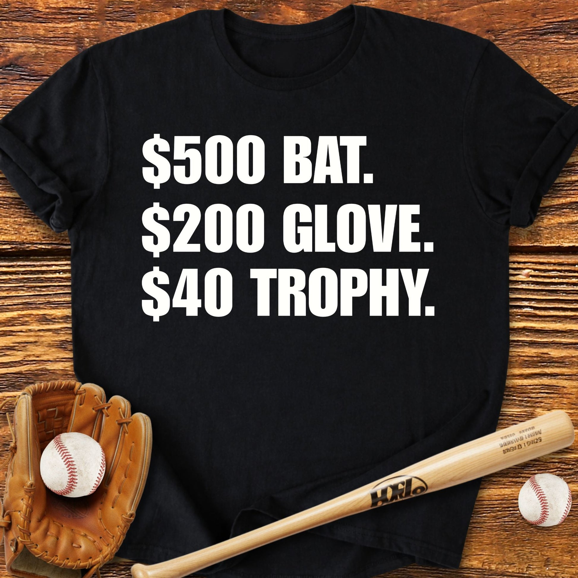 Funny Baseball Trophy T-Shirt - HomeRun PrintsT-Shirt