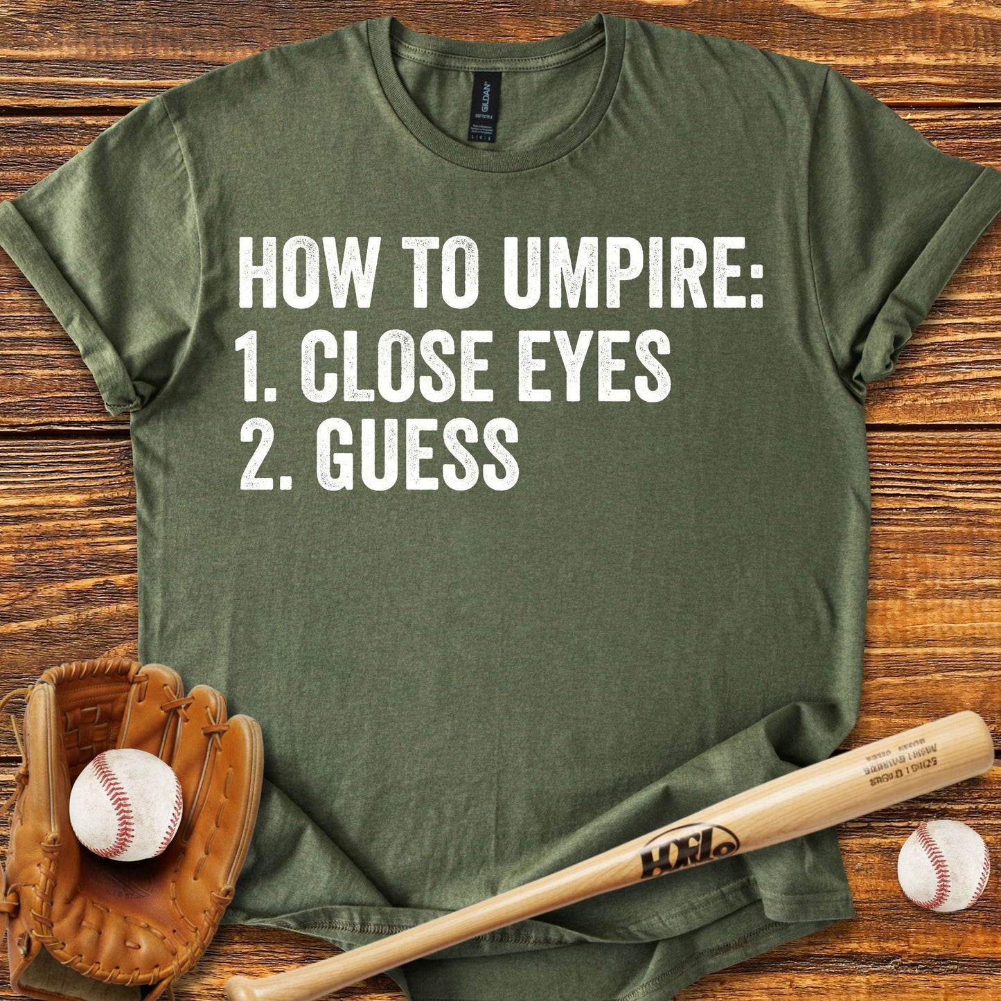 Funny Baseball Umpire T-shirt - HomeRun PrintsT-Shirt
