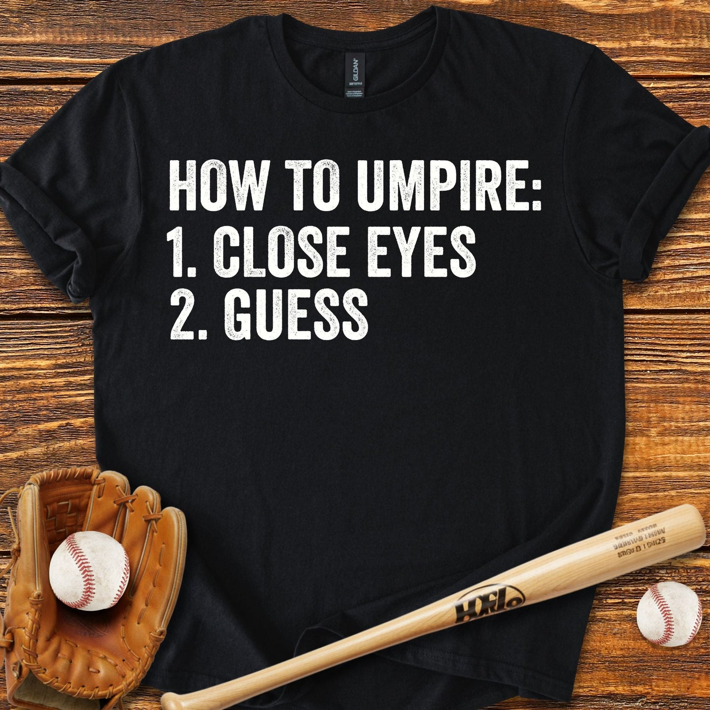 Funny Baseball Umpire T-shirt - HomeRun PrintsT-Shirt