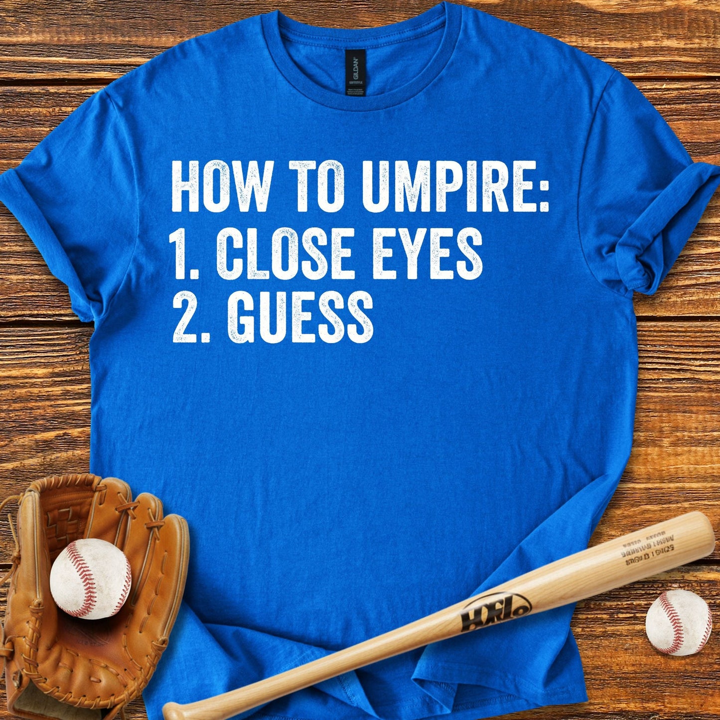 Funny Baseball Umpire T-shirt - HomeRun PrintsT-Shirt