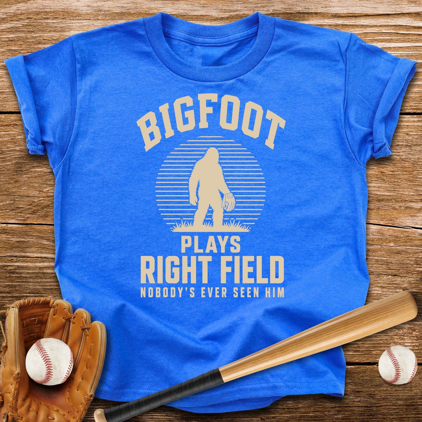 Funny Bigfoot Youth Tee - HomeRun PrintsKids clothes