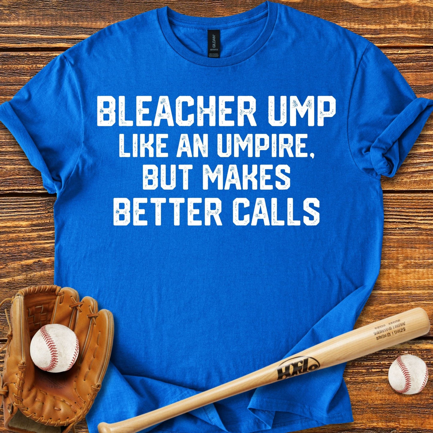 Funny Bleacher Umpire T-shirt - HomeRun PrintsT-Shirt