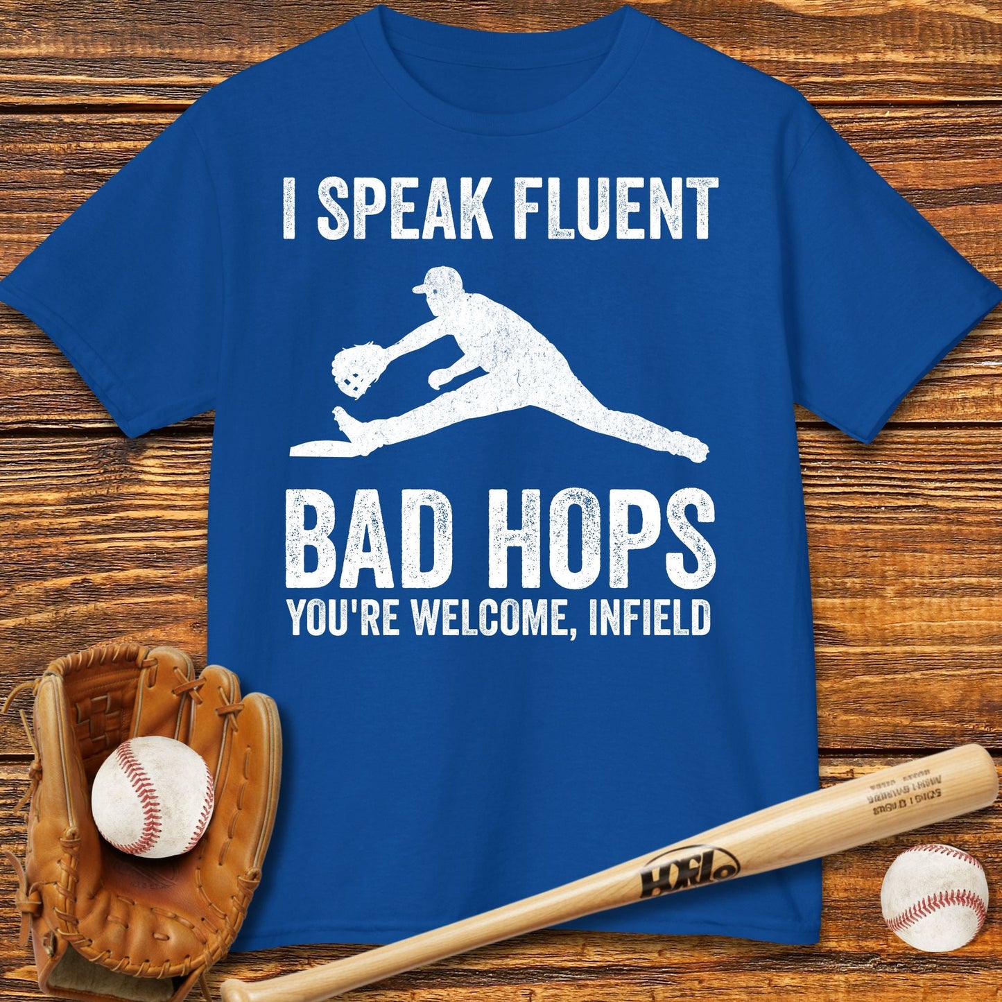 Funny First Baseman Kids T-Shirt - HomeRun PrintsKids clothes