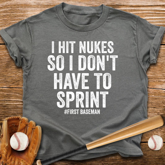Funny First Baseman Youth Tee - HomeRun PrintsKids clothes