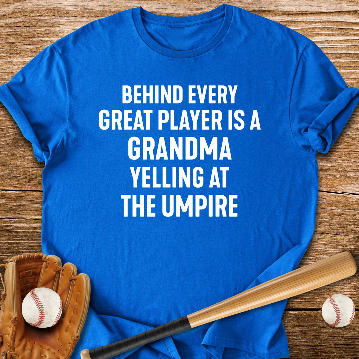 Funny Grandma Umpire - HomeRun PrintsT-Shirt