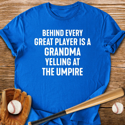 Funny Grandma Umpire - HomeRun PrintsT-Shirt