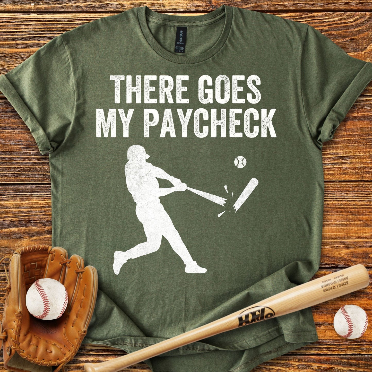 Funny Paycheck T-shirt - HomeRun PrintsT-Shirt