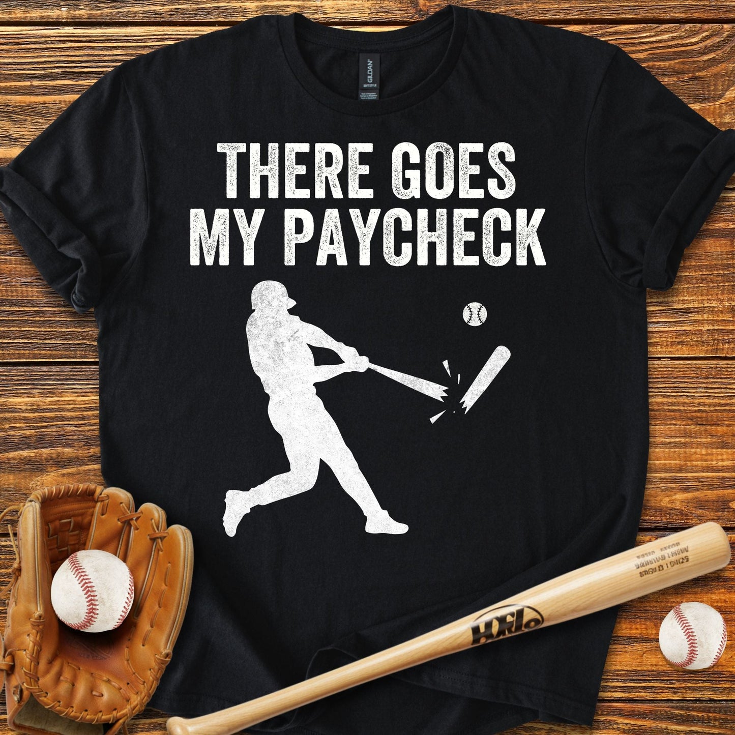 Funny Paycheck T-shirt - HomeRun PrintsT-Shirt