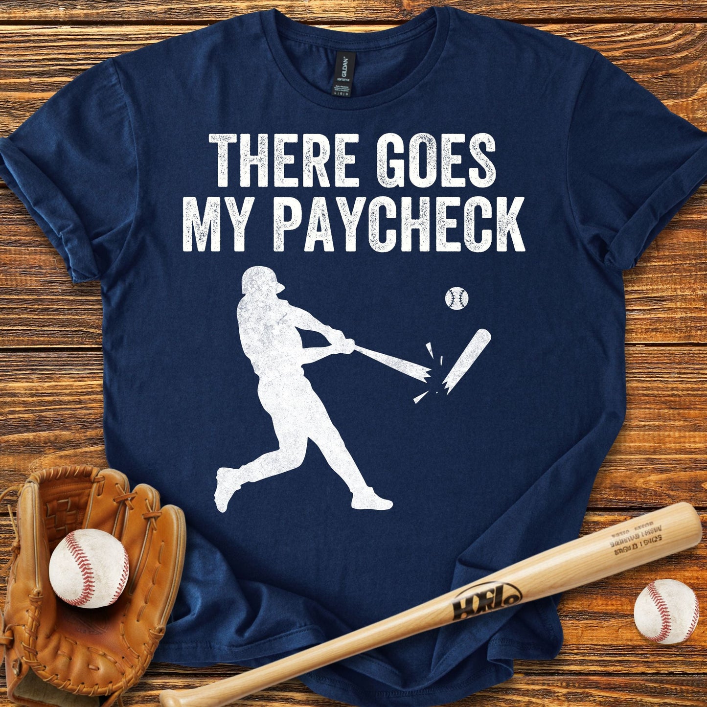Funny Paycheck T-shirt - HomeRun PrintsT-Shirt