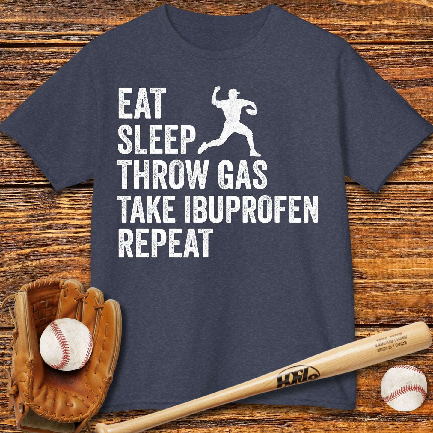 Funny Pitcher Kids T-shirt - HomeRun PrintsKids clothes