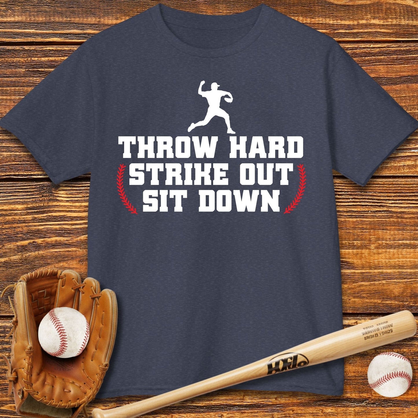 Funny Pitcher Kids T-shirt - HomeRun PrintsKids clothes