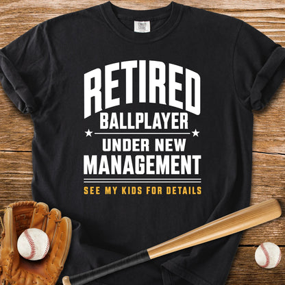 Funny Retired Ballplayer - HomeRun PrintsComfort Colors
