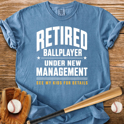 Funny Retired Ballplayer - HomeRun PrintsComfort Colors